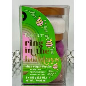 TREE HUT Ring In The Holiday Mini Sugar Scrub Gift Set Limited Edition